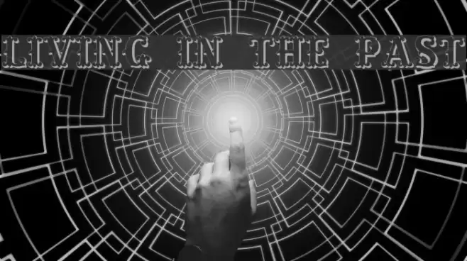 Living in the Past Font examples