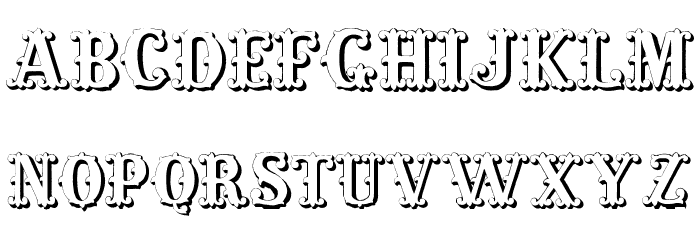 Living in the Past Font LOWERCASE
