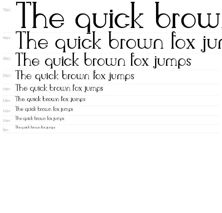 Livingston Demo Serif Waterfall