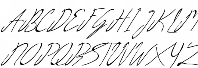 Livingston Demo Signature Font OTHER CHARS