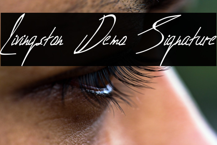 Livingston Demo Signature Example 1