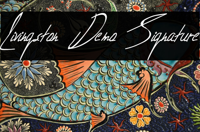 Livingston Demo Signature Example 3