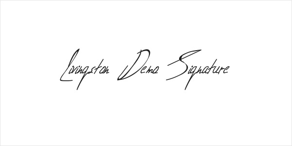 Livingston Demo Signature Logo