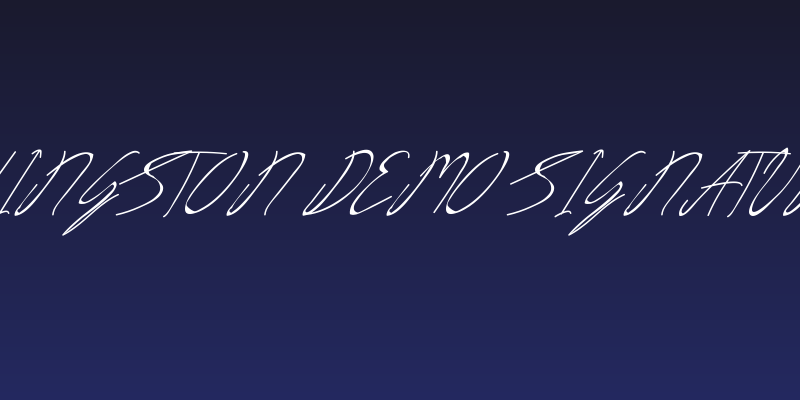 Livingston Demo Signature Social Header