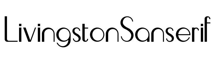 Livingston Sanserif  नि: शुल्क फ़ॉन्ट्स डाउनलोड