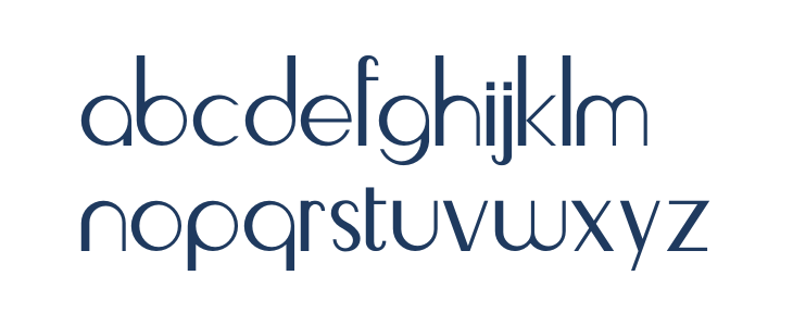 Livingston Sanserif Lowercase