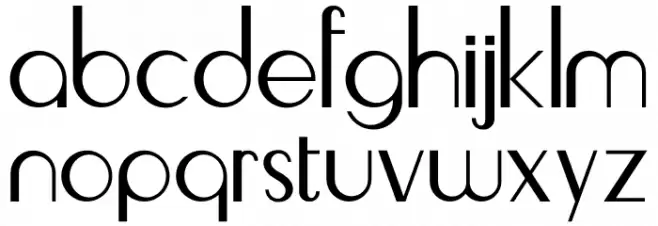 Livingston Sanserif Polices MINUSCULES