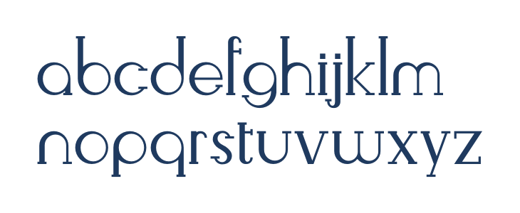Livingston Serif Lowercase