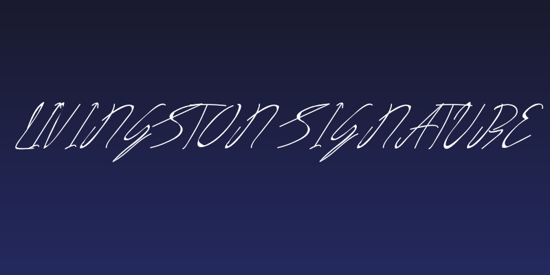 Livingston Signature Social Header