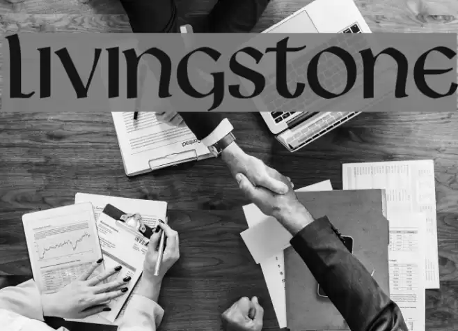 Livingstone Font examples