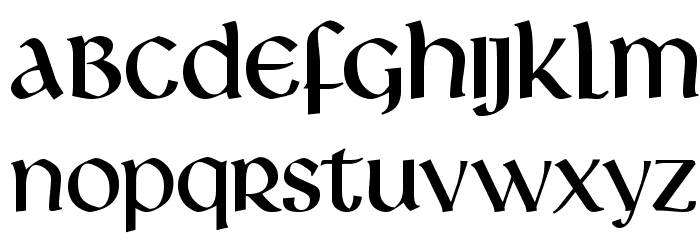 Livingstone Font LOWERCASE