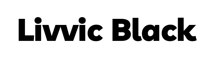 Livvic Black Font