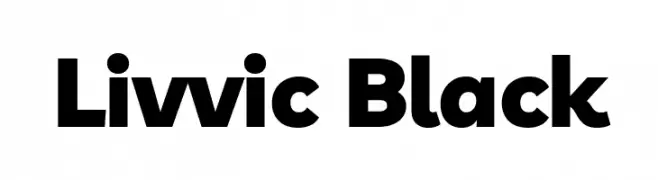 Livvic Black  Free Fonts Download