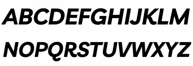 Livvic Bold Italic Polices MAJUSCULES