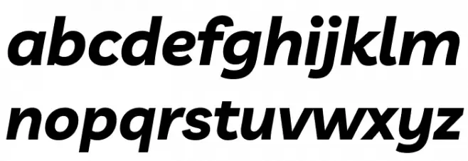 Livvic Bold Italic Fuentes MINÚSCULAS