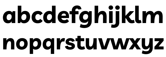 Livvic Bold Font LOWERCASE