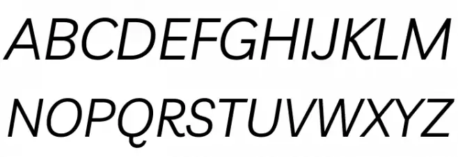 Livvic Italic Fonte MAIÚSCULAS