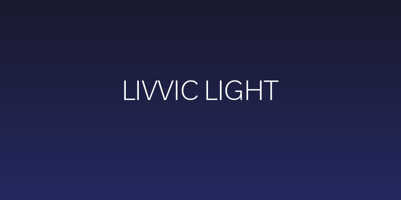 Livvic Light Social Header