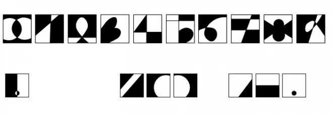 Lixie Abstract Font OTHER CHARS