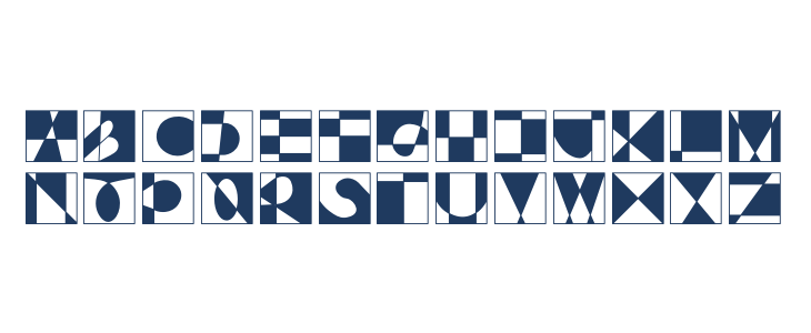 Lixie Abstract Uppercase