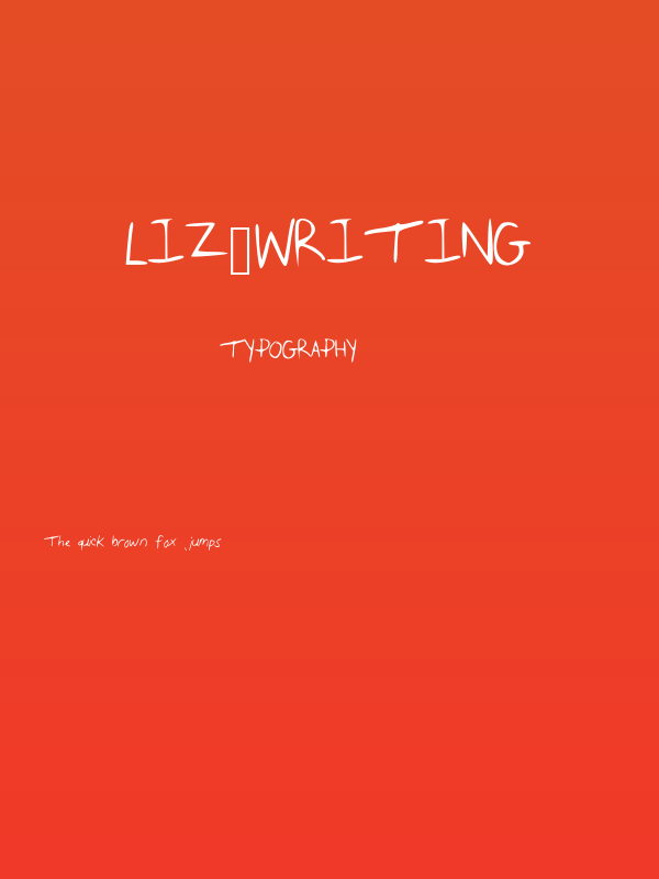 Liz_Writing Poster