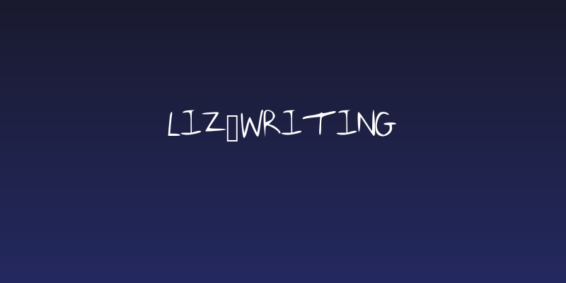 Liz_Writing Social Header