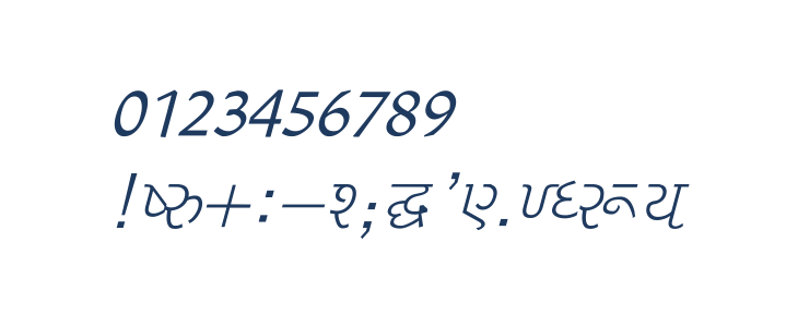 Liza Italic Other Characters