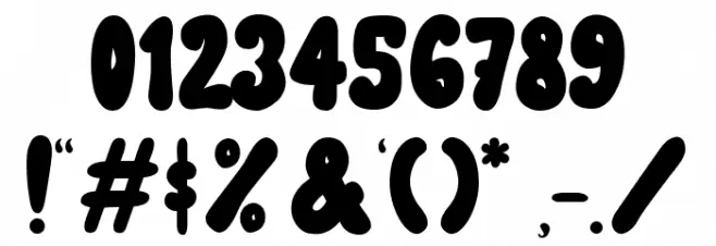 Lizadah Font OTHER CHARS