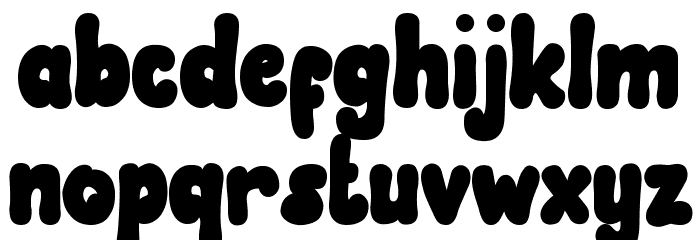 Lizadah Font LOWERCASE