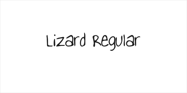 Lizard Regular Logo