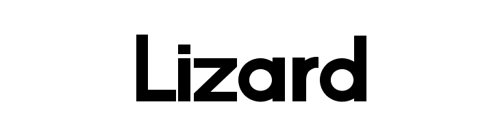Lizard  Frei Schriftart Herunterladen