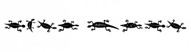 Lizards Regular  Frei Schriftart Herunterladen