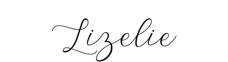 Lizelie  font caratteri gratis