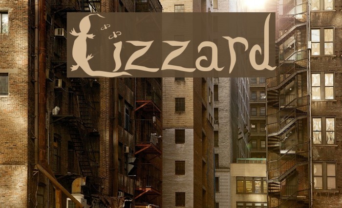 Lizzard Font examples