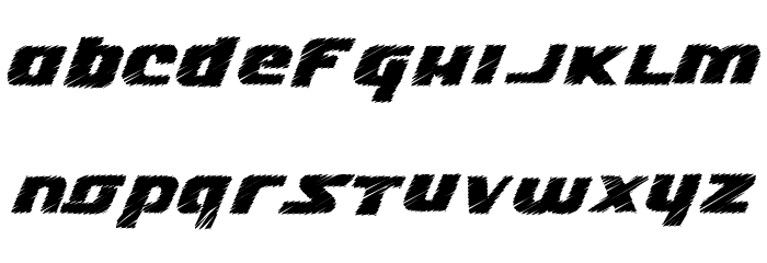 Lizzie Font LOWERCASE