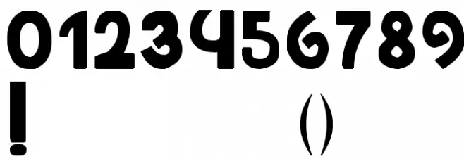 libre Font OTHER CHARS