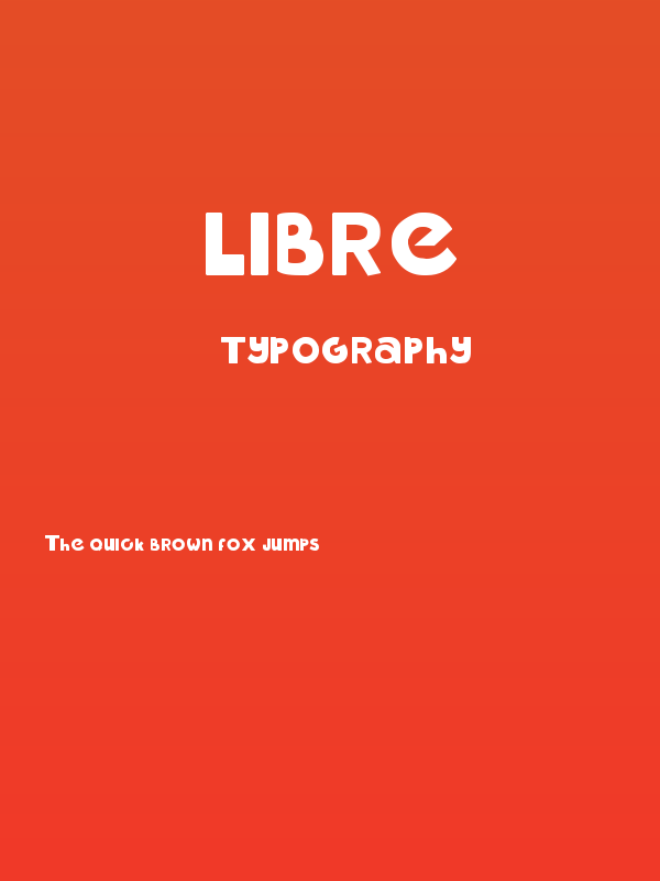 libre Poster