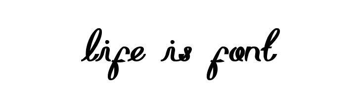 life is font  baixar fontes gratis