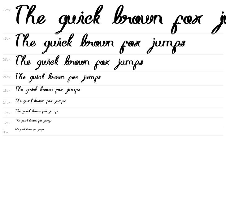 life is font Waterfall