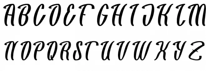 life is font Schriftart Groß
