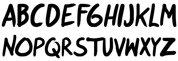 life signals Bold Font LOWERCASE