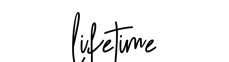 lifetime  لخطوط تنزيل