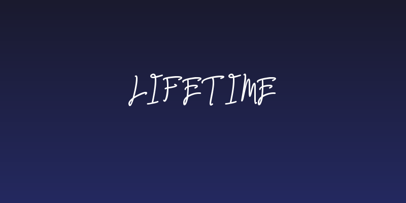 lifetime Social Header