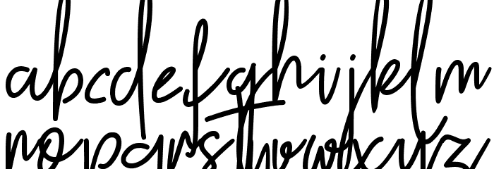 lifetime Font LOWERCASE