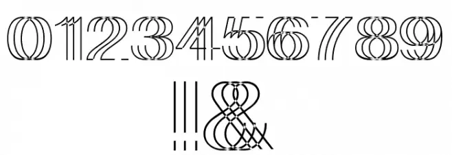 liftmeup Font OTHER CHARS