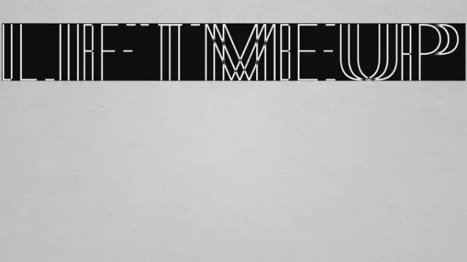 liftmeup Font examples