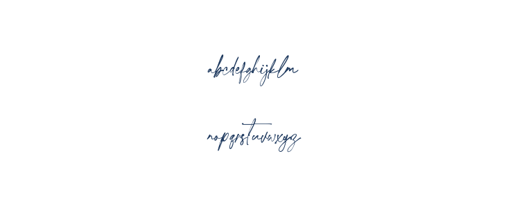 ligatures-script Regular Lowercase