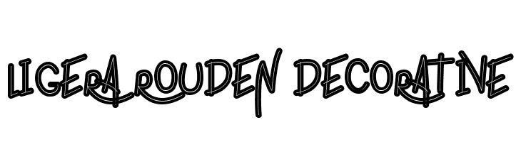 ligera rouden Decorative  لخطوط تنزيل