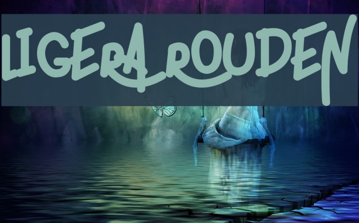 ligera rouden Font examples