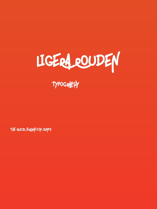 ligera rouden Poster